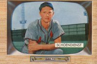 1955 Bowman #29 Red Schoendienst Baseball Card