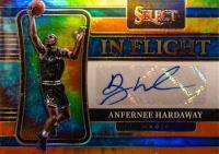2021 Panini Select in Flight Signatures #IFAHW Anfernee Hardaway Tie-Dye Prizm Basketball Card