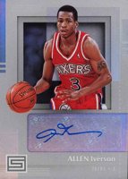 2017 Panini Status Signatures #AIV Allen Iverson Basketball Card