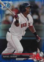 2017 Bowman Prospects #BCP101 Rafael Devers Chrome-Bowman 70th Baseball Card