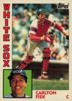1984 Topps Tiffany #560 Carlton Fisk Baseball Card