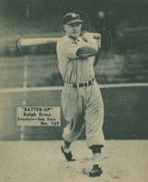1934 Batter Up #169 Ralph Kress Baseball Card