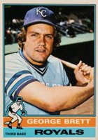 1976 O-Pee-Chee #19 George Brett Baseball Card