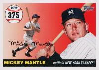 2007 Topps Mantle Home Run History #375 Mickey Mantle Baseball Card
