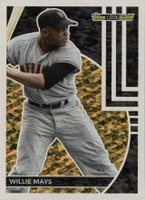 2024 Topps Update Topps Black Gold #BG21 Willie Mays Baseball Card