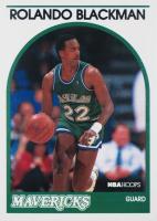 1989 Hoops #20 Rolando Blackman Basketball Card