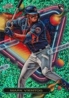 2023 Topps Cosmic Chrome #120 Mark Vientos Green Space Dust Baseball Card