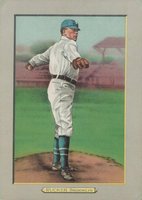 1911 Turkey Reds #34 Nap Rucker Checklist Back Baseball Card