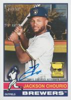 2025 Topps Heritage Real One Autographs #ROAJCH Jackson Chourio Baseball Card