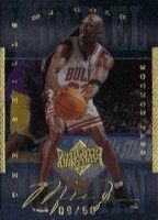 1999 Upper Deck MJ Athlete of the Century #25 Michael Jordan Gold Basketball Card