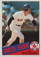 1985 Topps #350 Wade Boggs Baseball Card