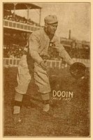 1914 Texas Tommy Type 1 # Red Dooin Baseball Card