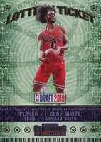 2019 Panini Contenders Lottery Ticket #7 Coby White Basketball Card