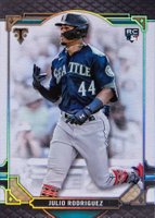 2022 Topps Triple Threads #74 Julio Rodriguez Baseball Card