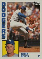 1984 Topps #170 Jerry Reuss Baseball Card