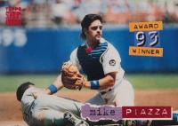 1994 Stadium Club #140 Mike Piazza Baseball Card