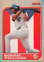 1997 Bowman Chrome International #56 Bernie Williams Refractor Baseball Card
