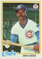 1978 Topps #152 Ivan DeJesus Baseball Card