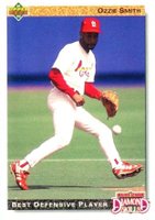 1992 Upper Deck #716 Ozzie Smith Baseball Card