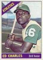 1966 Topps #422 Ed Charles Baseball Card