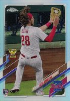 2021 Topps Chrome #119 Alec Bohm SP Baseball Card
