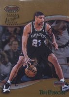 1998 Bowman's Best Certified Autographs #A2 Tim Duncan Basketball Card