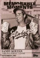 2017 Topps Memorable Moments #MM-6 Sandy Koufax Baseball Card