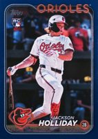 2024 Topps Update #US50 Jackson Holliday Royal Blue Baseball Card