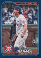 2024 Topps Update #US281 Shota Imanaga Royal Blue Baseball Card