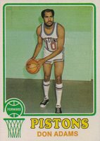 1973 Topps #139 Don Adams Basketball Card