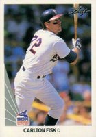 1990 Leaf #10 Carlton Fisk Baseball Card