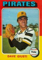1975 Topps #53 Dave Giusti Baseball Card