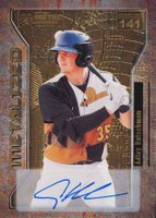 2021 Skybox Metal Universe Champions #141 Adley Rutschman Autograph-Gold Baseball Card