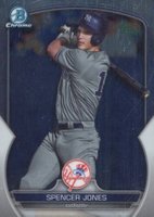 2023 Bowman Draft #BDC196 Spencer Jones Chrome Baseball Card