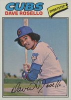 1977 Topps #92 Dave Rosello Baseball Card