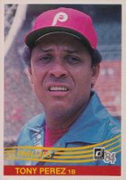 1984 Donruss #503 Tony Perez Baseball Card