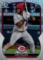 2023 Bowman Mega Box Chrome #125 Cam Collier Baseball Card