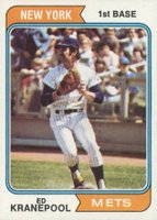 1974 Topps #561 Ed Kranepool Baseball Card