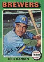 1975 Topps #508 Bob Hansen Baseball Card