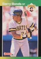 1989 Donruss Baseball's Best #73 Barry Bonds Baseball Card