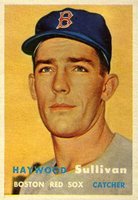 1957 Topps #336 Haywood Sullivan Baseball Card