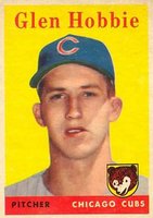 1958 Topps #467 Glen Hobbie Baseball Card