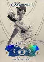 2019 Panini Flawless #65 Pete Alonso Platinum Blue Baseball Card