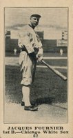 1916 Sporting News #62 Jacques Fournier Blank Back Baseball Card