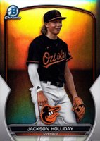 2023 Bowman Draft #BDC118 Jackson Holliday Chrome-SP Baseball Card