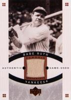 2005 Upper Deck Sweet Spot Classic Classic Materials #CM-BR Babe Ruth Baseball Card