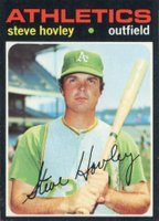 1971 Topps #109 Steve Hovley Baseball Card