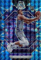 2022 Panini Mosaic #227 Keegan Murray Reactive Blue Basketball Card
