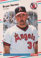 1988 Fleer Update #U-14 Bryan Harvey Baseball Card
