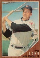 1962 Topps #228 Dale Long Baseball Card
